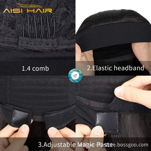 Luxury Vendor Best Manufacturers For Black Women Wholesale Straight 28 Inch Good Quality Extensions Headband Straight Hair